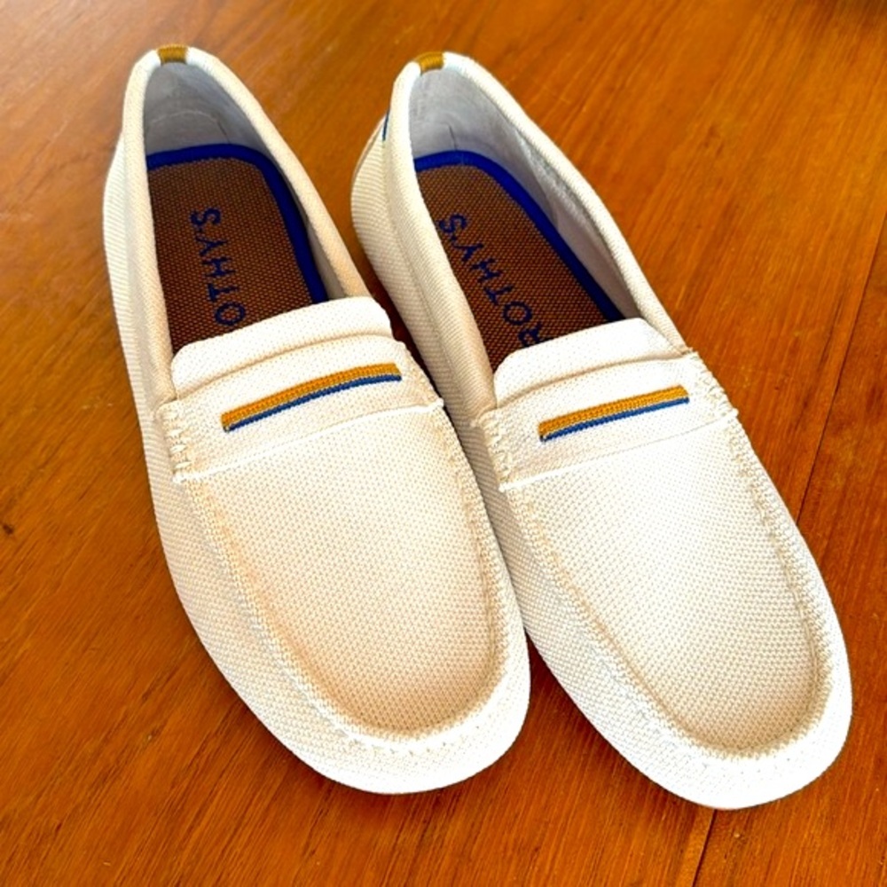 ROTHY'S - The Driver - Oxford Creme - 10 - Never worn!
